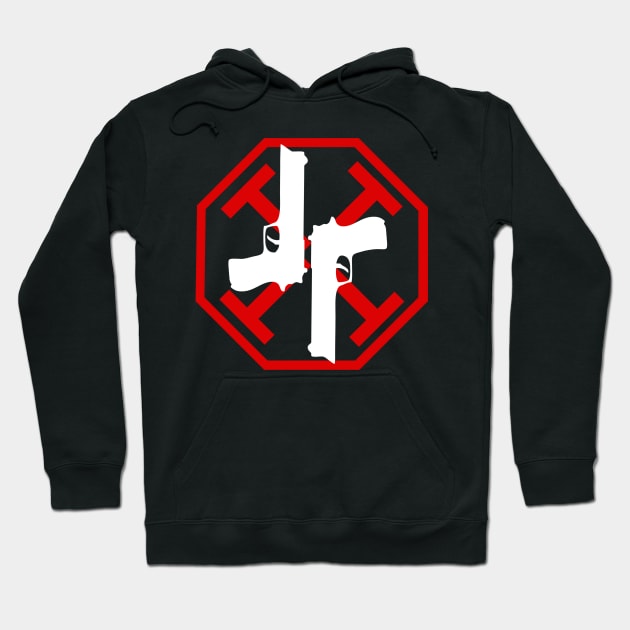 Grammaton Cleric Gun Kata Hoodie by Meta Cortex